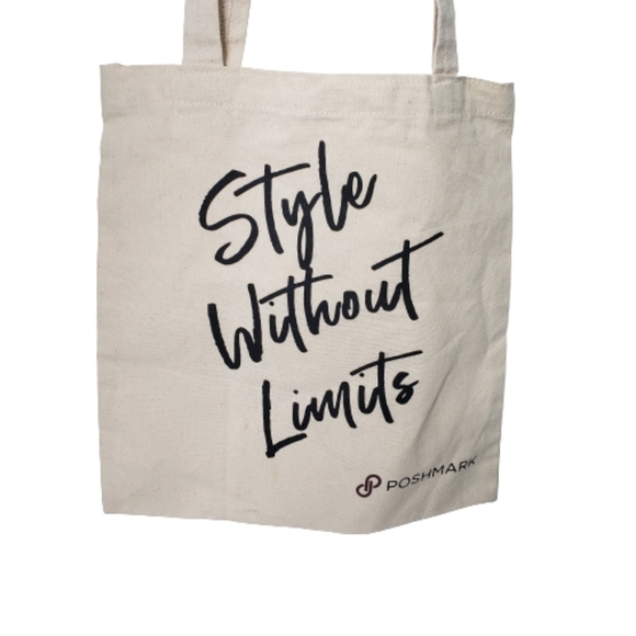 Poshmark Resuable Canvas Bag Style Without Limits‎ - Picture 4 of 4